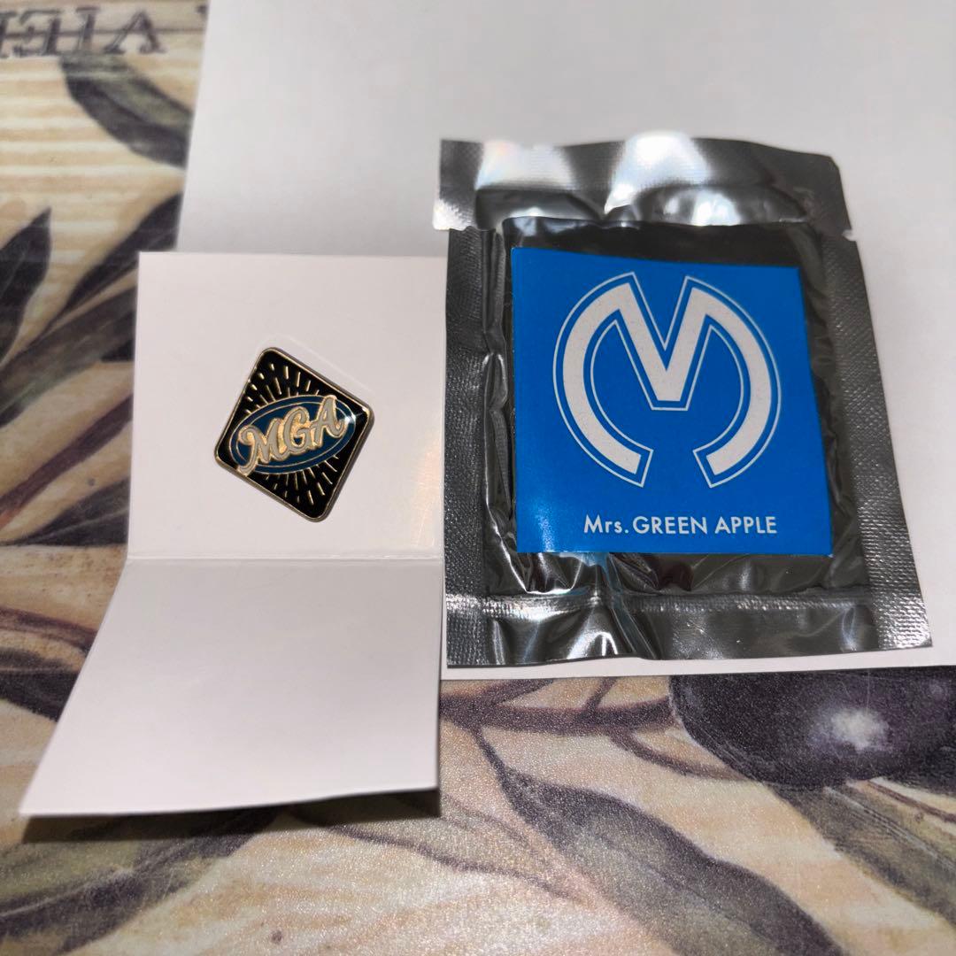 Mrs.GREENAPPLE 2018ENSEMBLETOURブリュピンバッチ - メルカリ