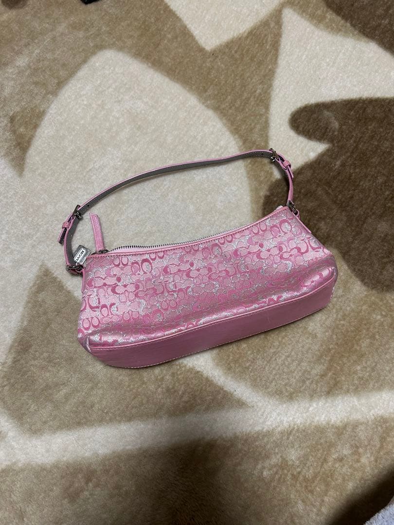 coach バック COACH コーチ 巾着 フローラル バッグ バッグ PVC F57544ブラックの