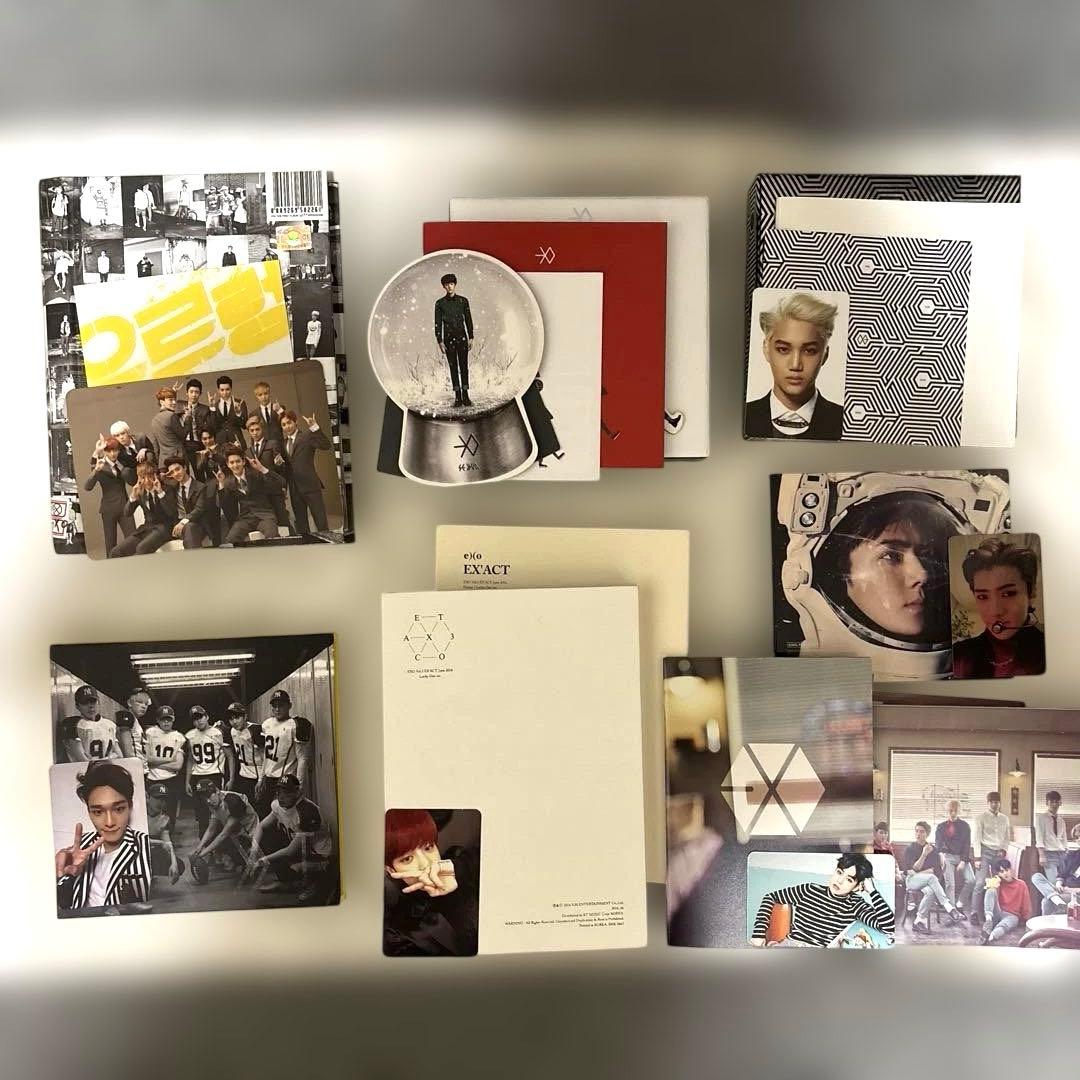 EXO アルバム 7点セット（トレカ付き） - メルカリ