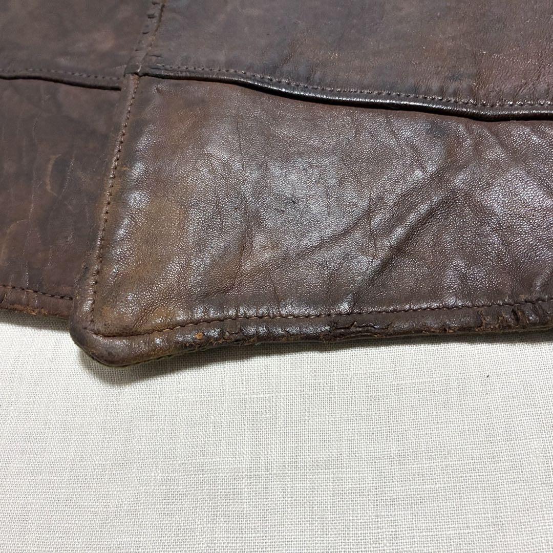 40s イギリス軍 レザー ジャーキンベスト フランス軍 ドイツ軍 ユーロ