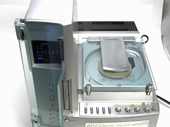 ケンウッド RD-L7MD CD・MDコンポ リモコン・取説付き - メルカリ