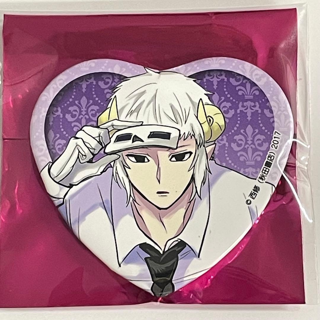 魔入りました入間くん ハート缶バッジ(10)フェンリル コミケ106 - メルカリ