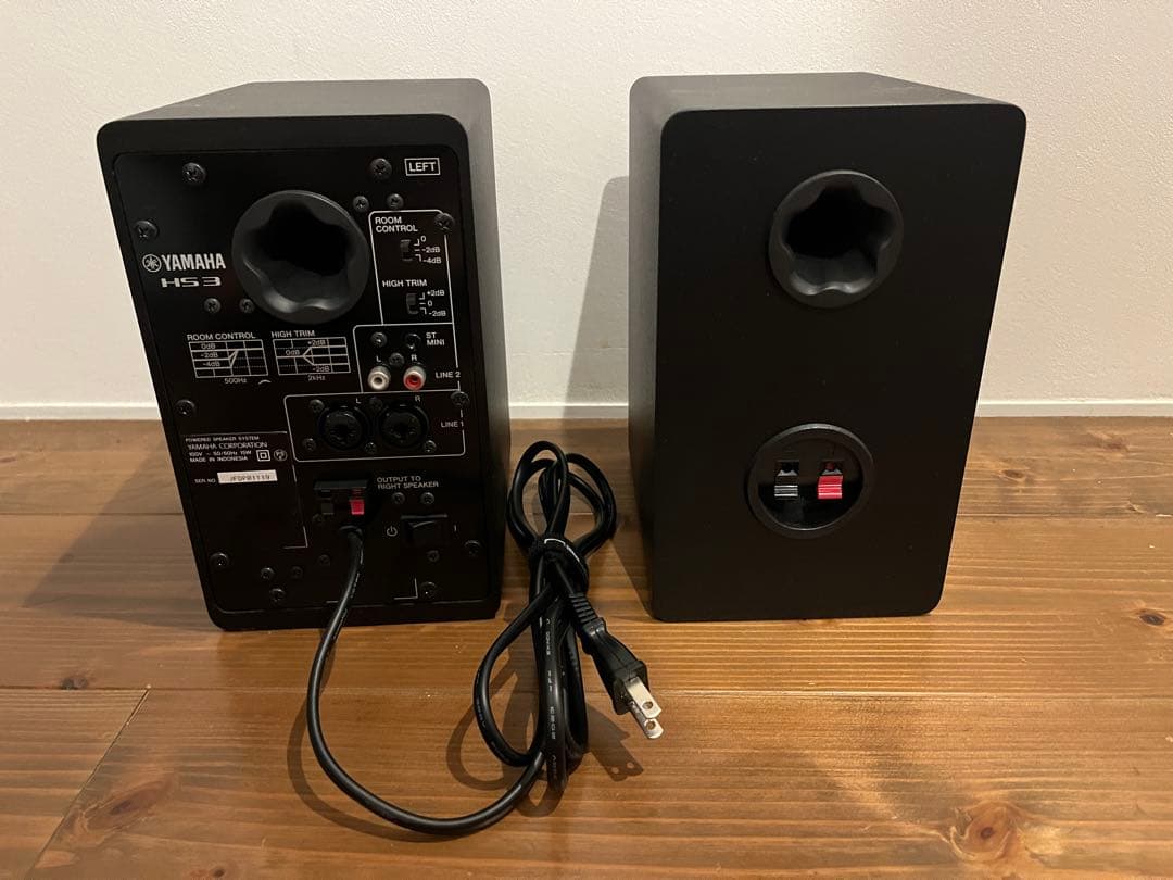 YAMAHA HS3 モニタースピーカー おまけ付き