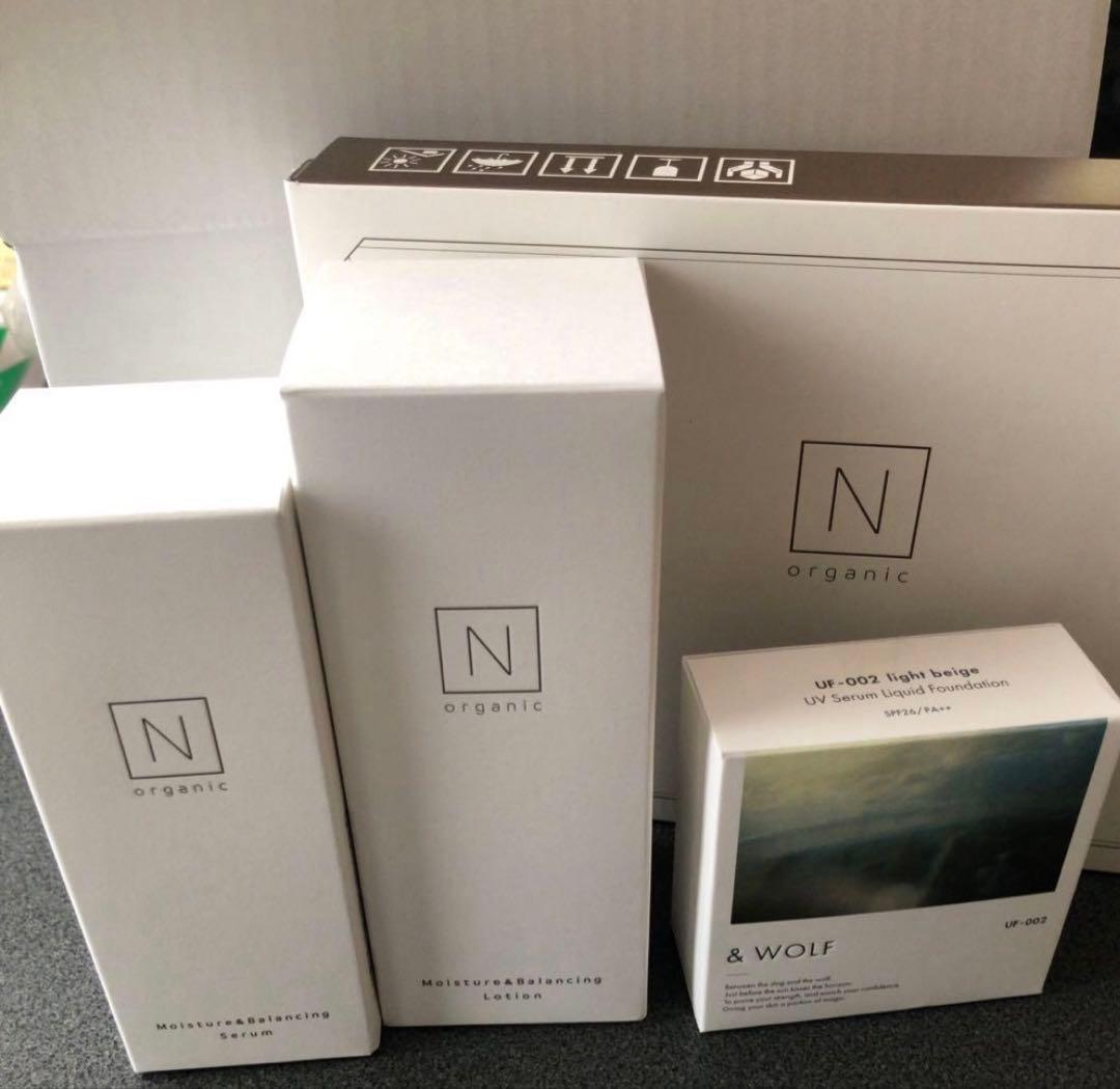 Nオーガニック　詰め合わせセット　ローション　セラム　ファンデ N organicローションと一緒にファンデーションが試せる、スターター