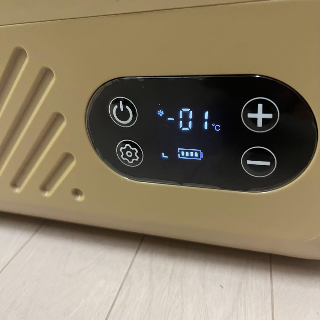 【ほぼ新品】KEEPJOY N12 冷凍冷蔵庫12L -20℃〜　バッテリー付き