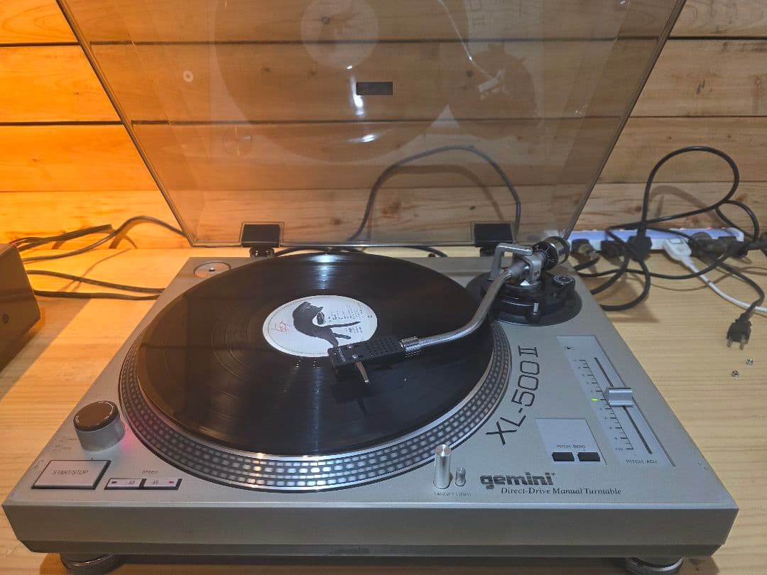 gemini XL-500 II ターンテーブル　レコードプレーヤー gemini XL-500 II ターンテーブル レコードプレーヤー - メルカリ
