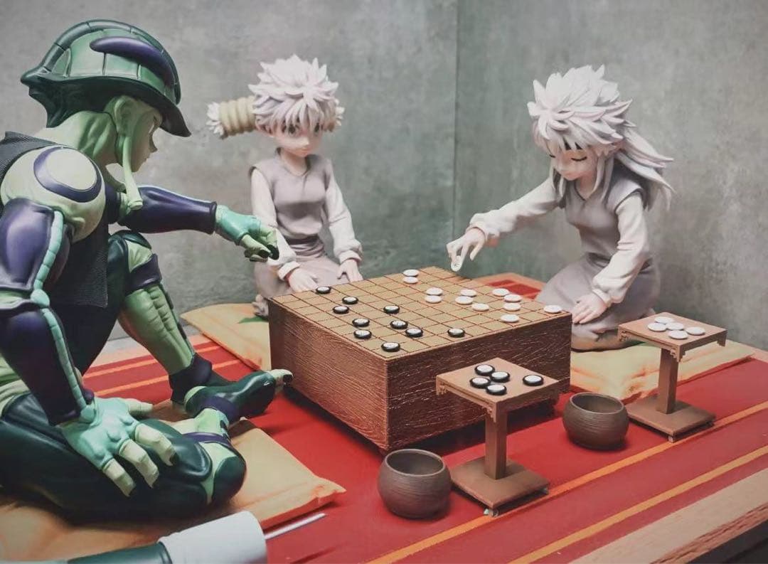 ハンター×ハンターHUNTERFAN STUDIOメルエムコムギ軍儀 フィギュア