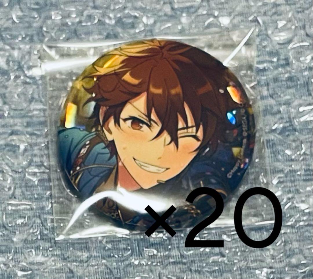 あんスタ コラボ 缶バッジ ホログラム 守沢千秋 あんスタ プロジェクトセカイ コラボ ホログラム缶バッジ 守沢千秋