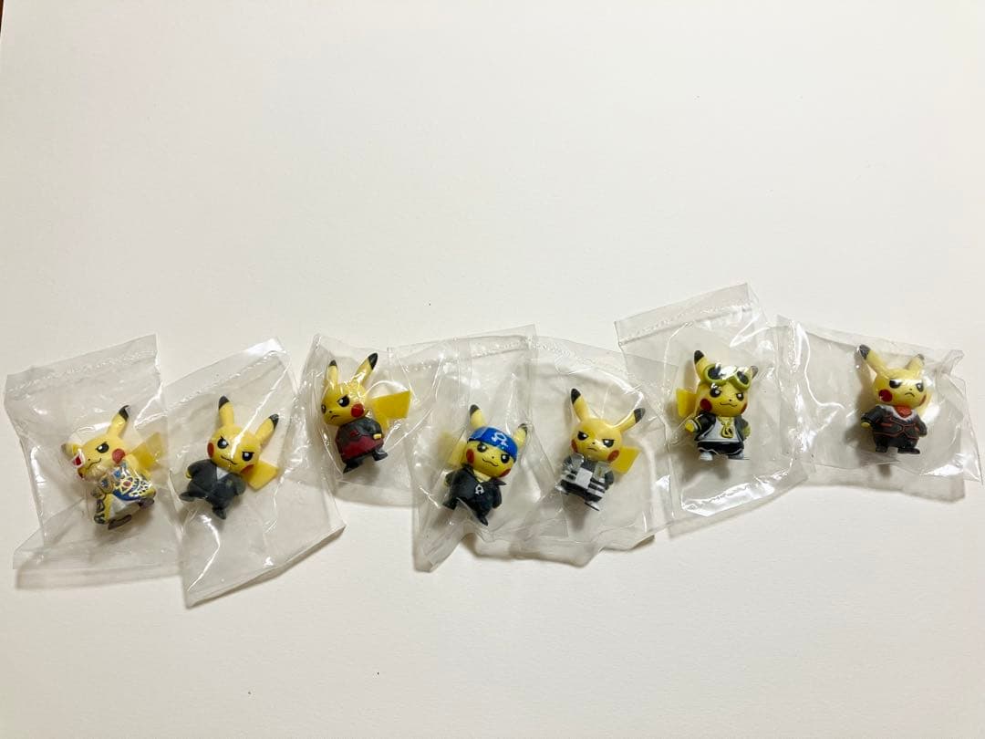 ボスごっこピカチュウ　フィギュア　全７体セット 中国限定ポケモン ボスごっこピカチュウフィギュア 7種アソート - 株式