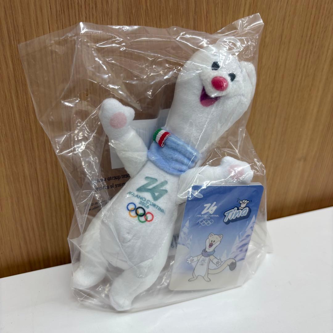 新品】Tina ぬいぐるみ マスコット ミラノ・コルティナ 2026 - メルカリ