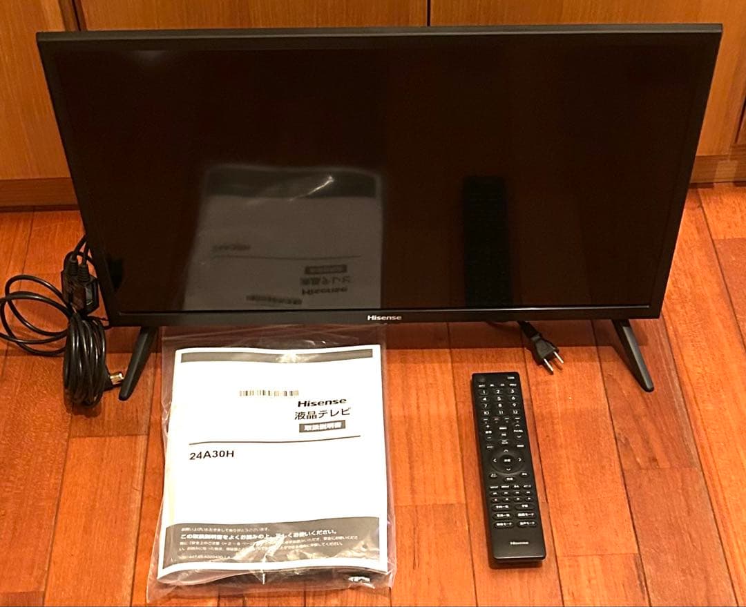 【動作確認済】液晶テレビ Hisense 24型　24A30H Amazon | ハイセンス 24V型 ハイビジョン 液晶 テレビ 24A30H ダブル