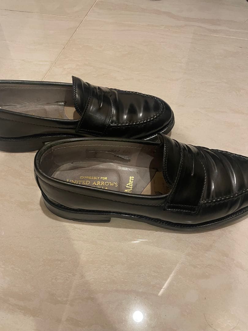 Alden 9636 6.0.D 一部革裂けあり - メルカリ