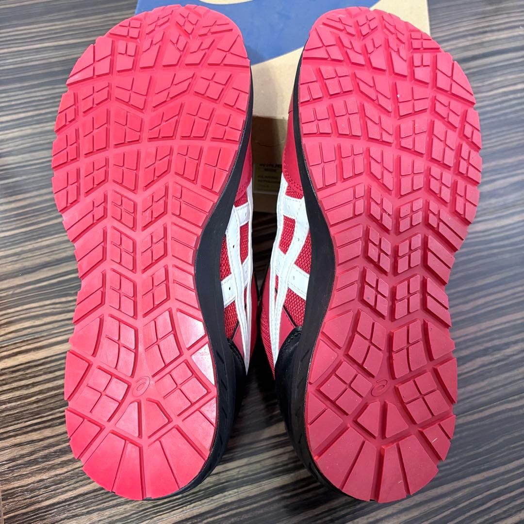 ASICS WINJOB CP209 BOA 26.5cm 赤　安全靴