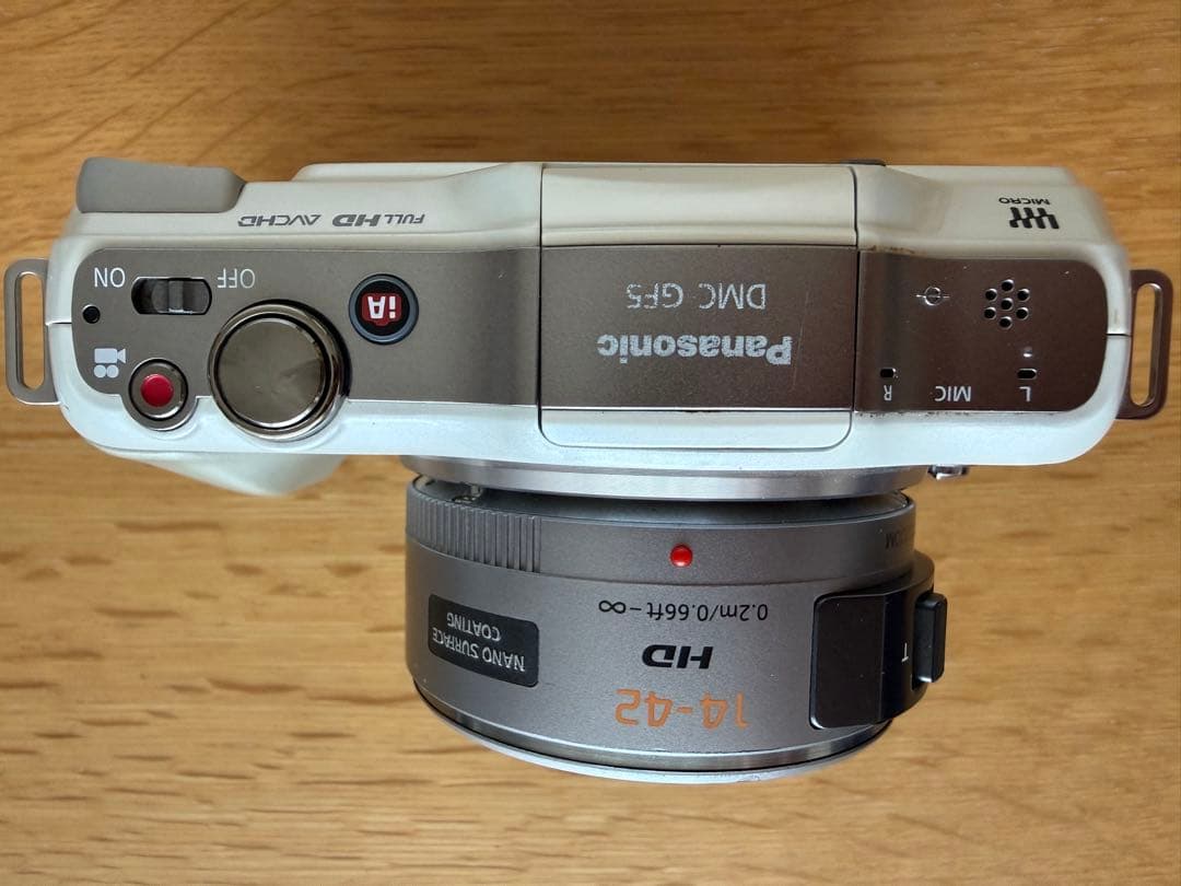 パナソニック LUMIX DMC-GF5-W ボディ シェルホワイト - メルカリ