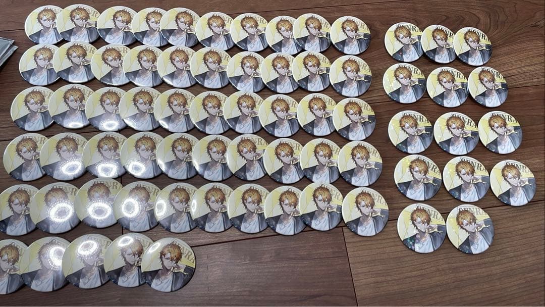 浦島坂田船 VERITE センラ 等身 缶バッジ まとめ売り セット ノーマル