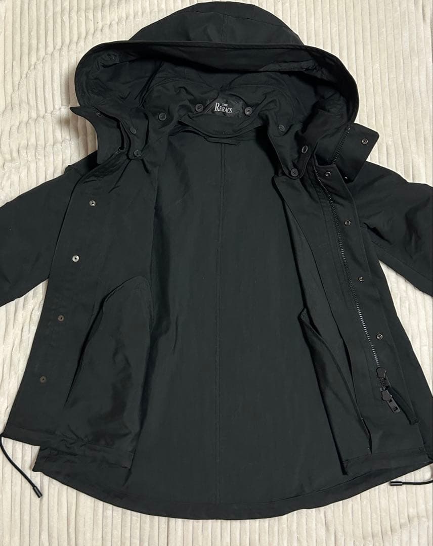 美品】ザ リラクス THE RERACS黒モッズコート 18AWベストM65 - メルカリ