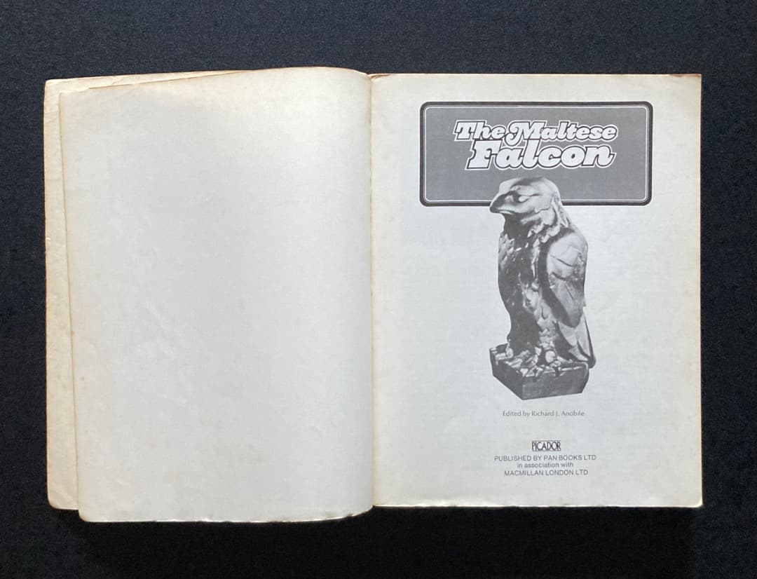 No.563『（英文）映画マルタの鷹 全シーン』