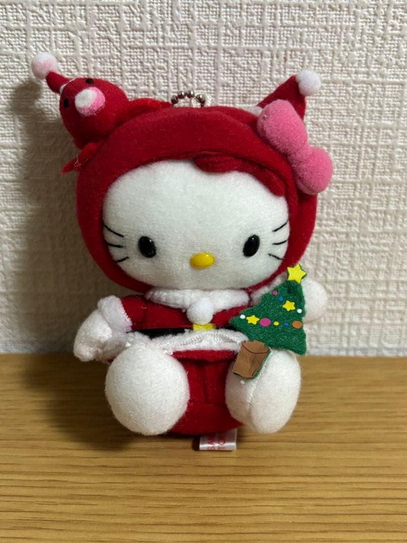 ハローキティ 地域限定 クリスマス マスコット キーホルダー 明石 タコ　#12 ハローキティ 地域限定 クリスマス マスコット キーホルダー 明石 タコ #12