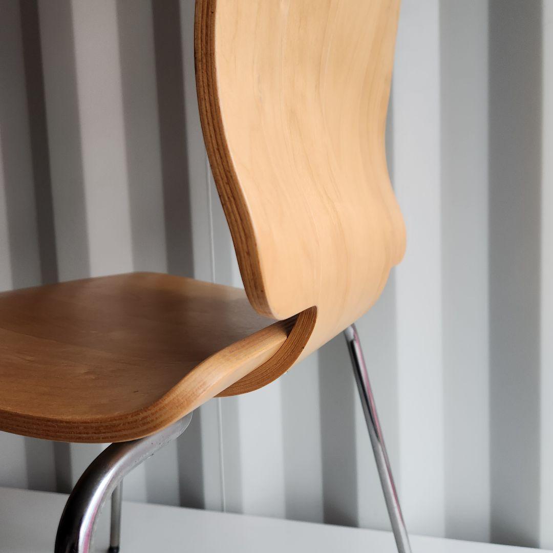 90's 廃盤 IKEA GILBERT スタッキングチェア プライウッド - メルカリ