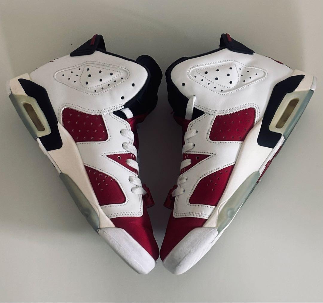 シューズ(女性用) NIKE AIR JORDAN 6 RETRO \"CARMINE\"