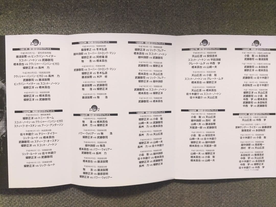 希少品 新日本プロレス公式DVD HYPER HISTORY of CLIMAX