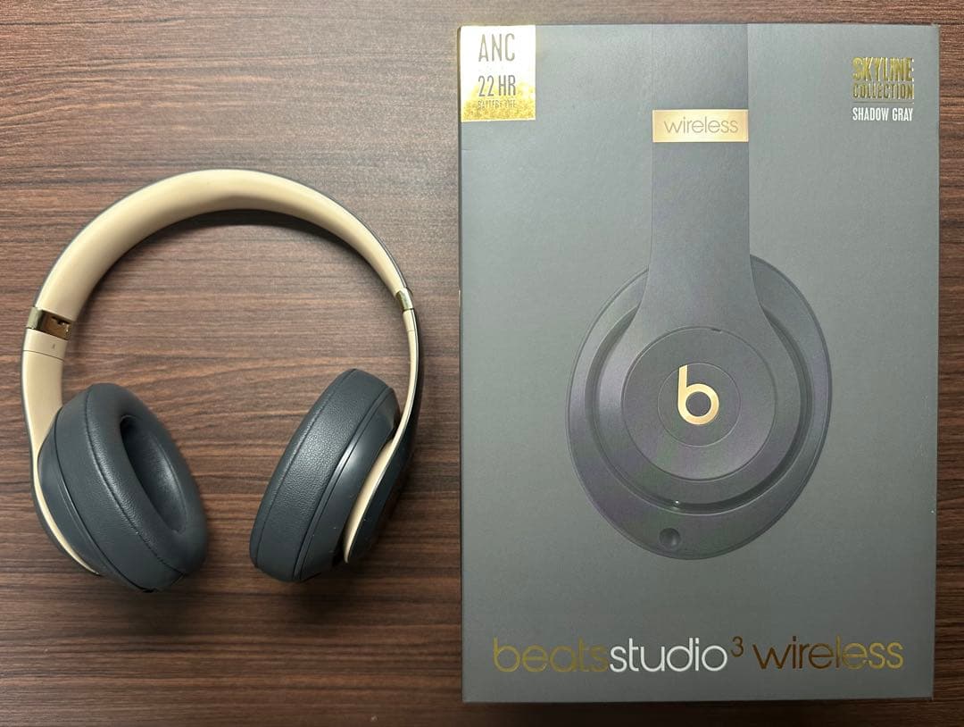 Beats Studio3 Wireless シャドーグレー　箱有り ビーツ・エレクトロニクス studio3 wireless MQUF2PA/A [シャドー