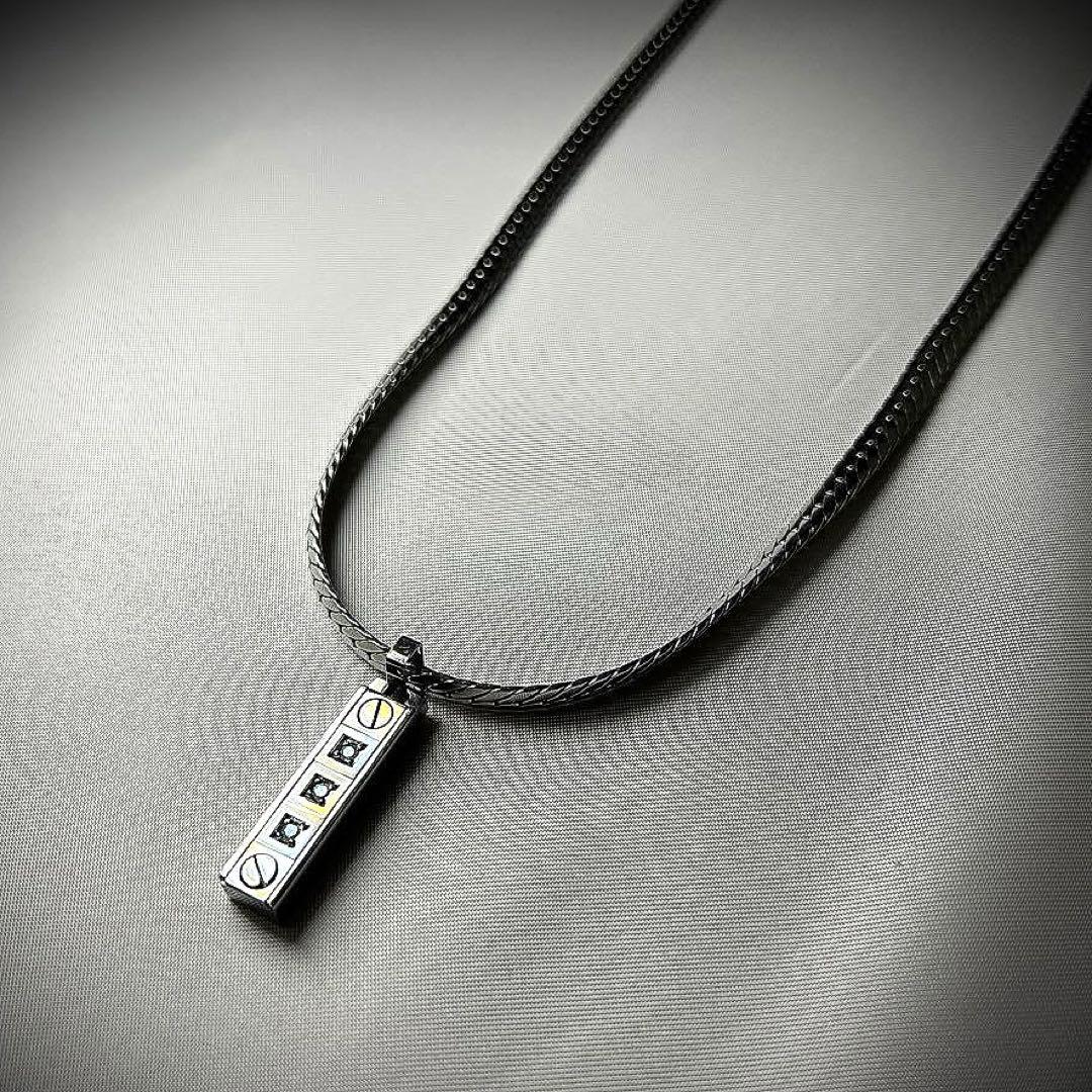 プレリュードPrelude ゲルマニウム プラチナINネックレス 天然ダイヤ付