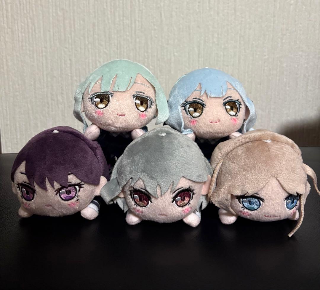 バンドリ 寝そべりミニぬいぐるみ CRYCHIC Vol.1&2 全5種セット - メルカリ