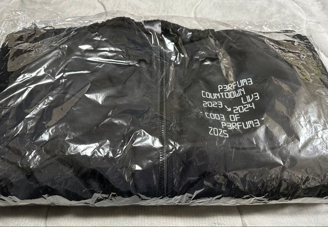 Perfume カウントダウンLive ボアフリースジャケット新品未開封Lサイズ Perfume カウントダウンライブ 2023-2024 ボアフリースジャケット