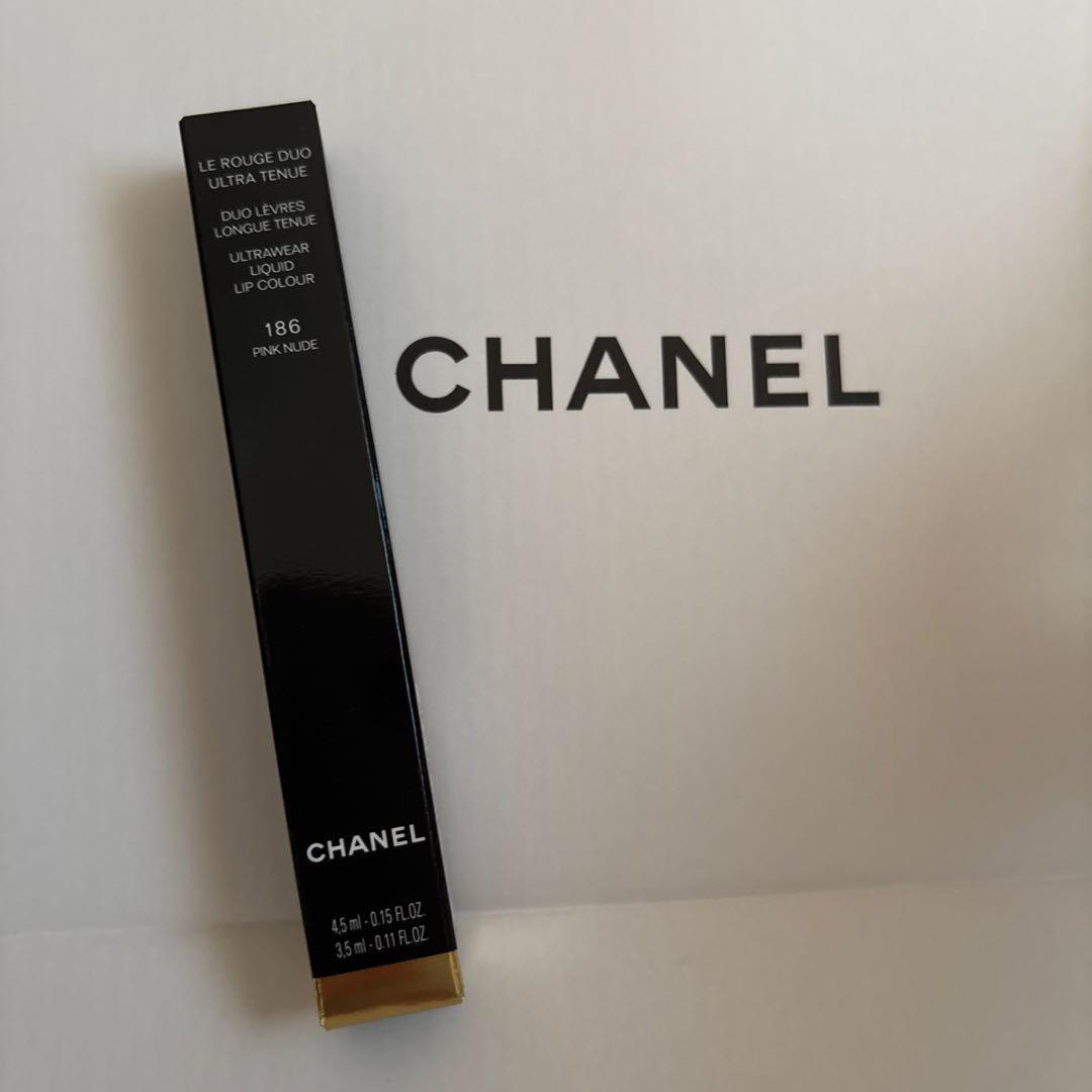【新品・未開封】シャネル ルルージュデュオウルトラトゥニュ 186 ピンクヌード CHANEL - 新品 CHANEL ルルージュデュオウルトラトゥニュ 186 ピンク