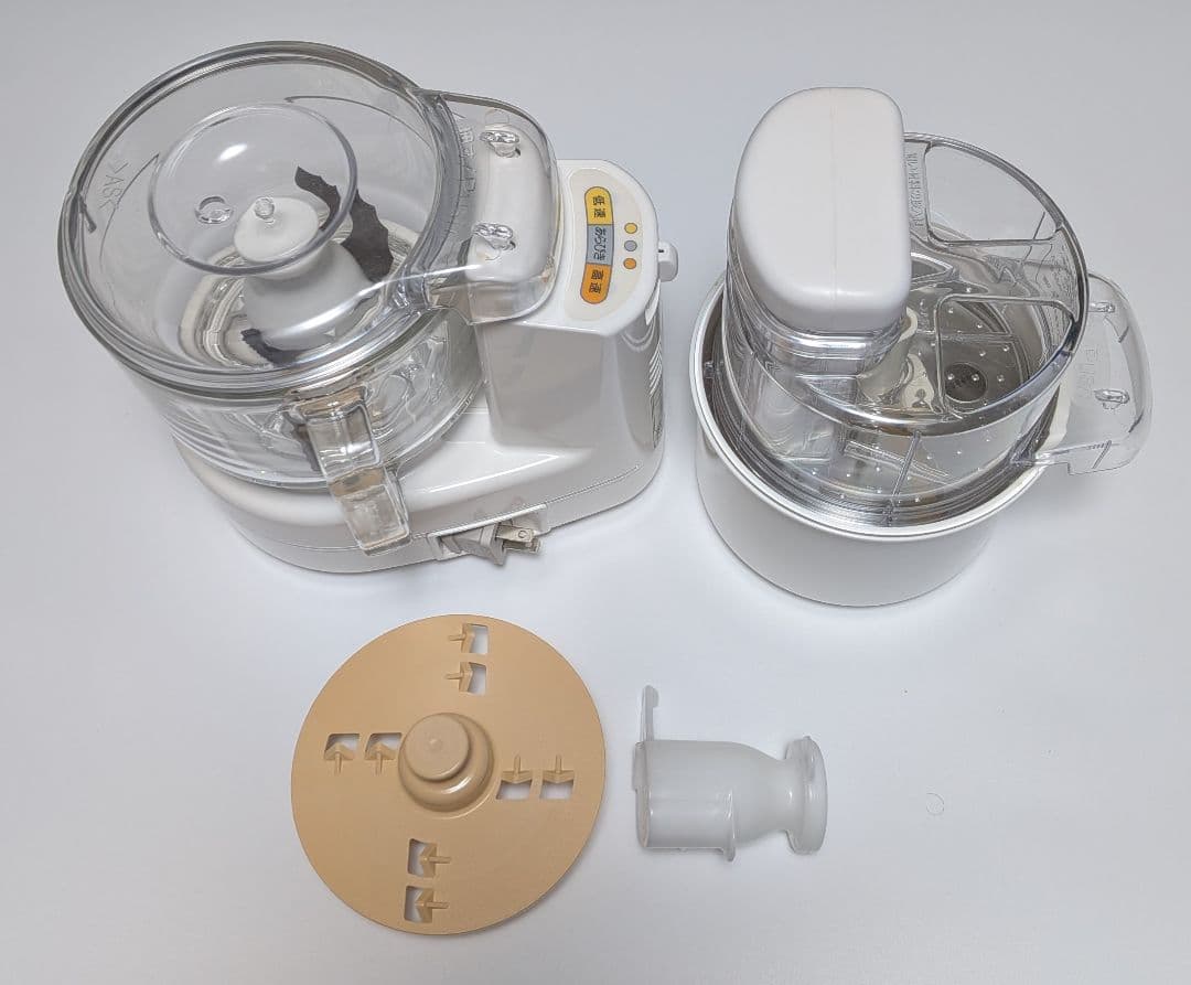 極美品】パナソニック フードプロセッサー 1台8役 MK-K81 ホワイト