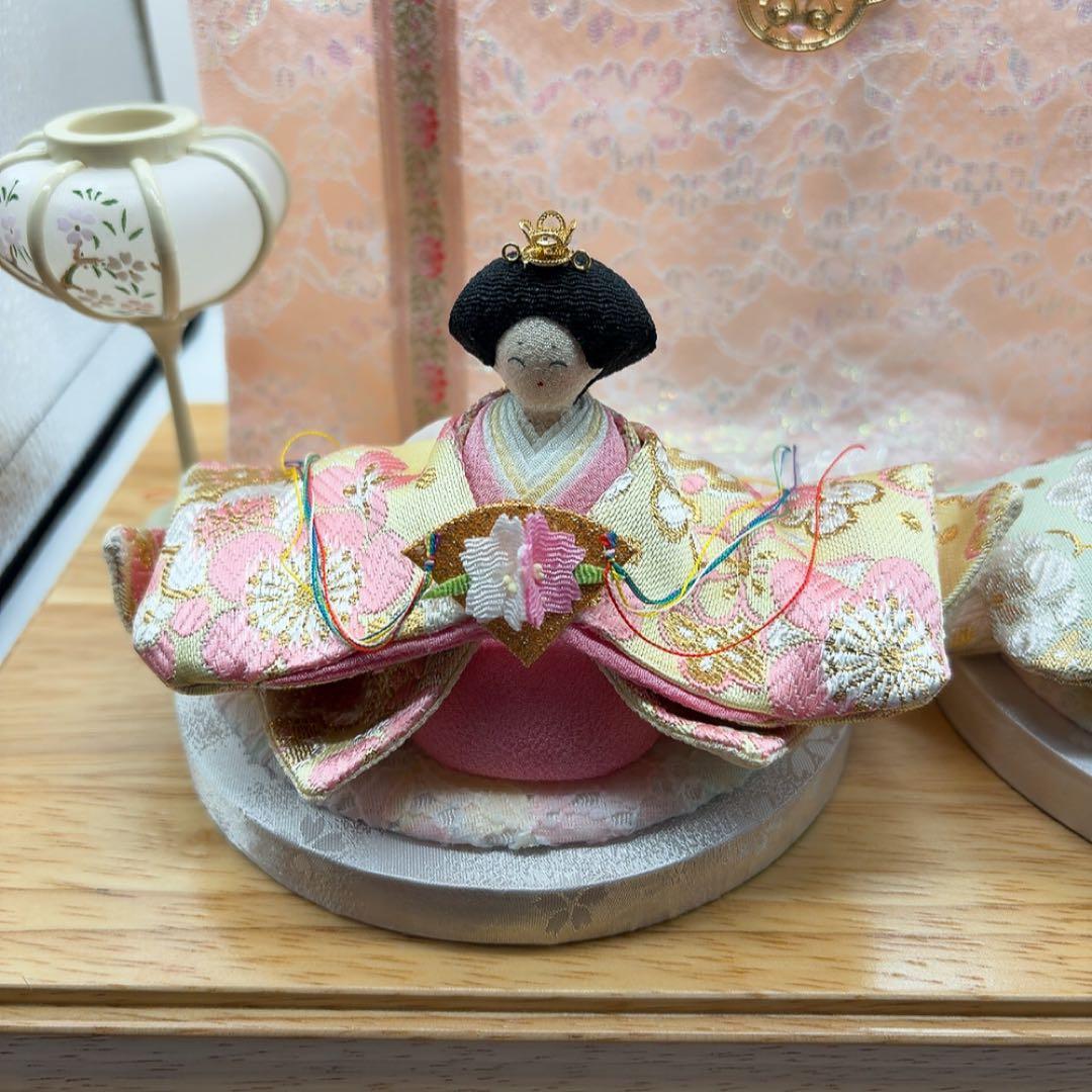 極美品】2回のみ使用 リュウコドウ 雛人形 きらびな アクリルケース