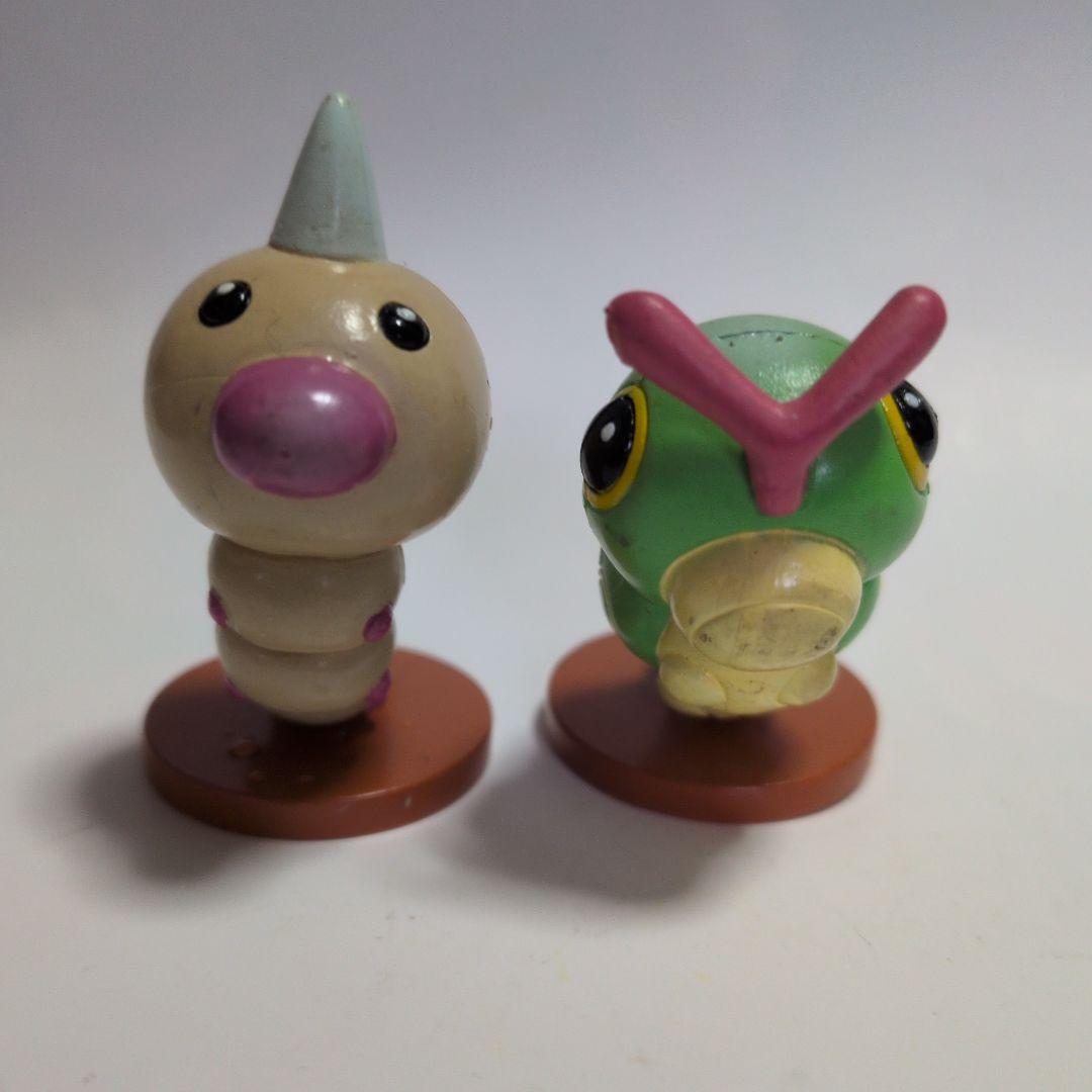 モンコレ初期【キャタピー•ビードル】 ポケモンフィギュア 2体セット