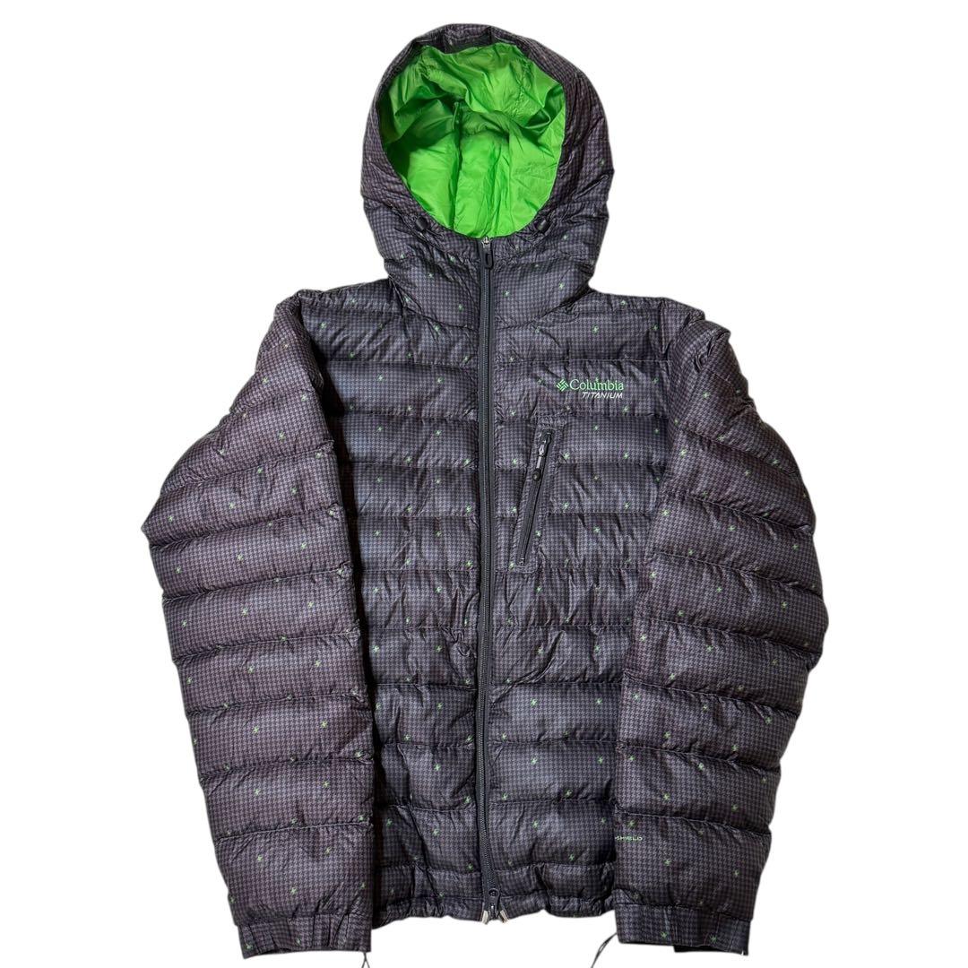 希少カラー Columbia アルパインダウンパーカ クレイターレイク