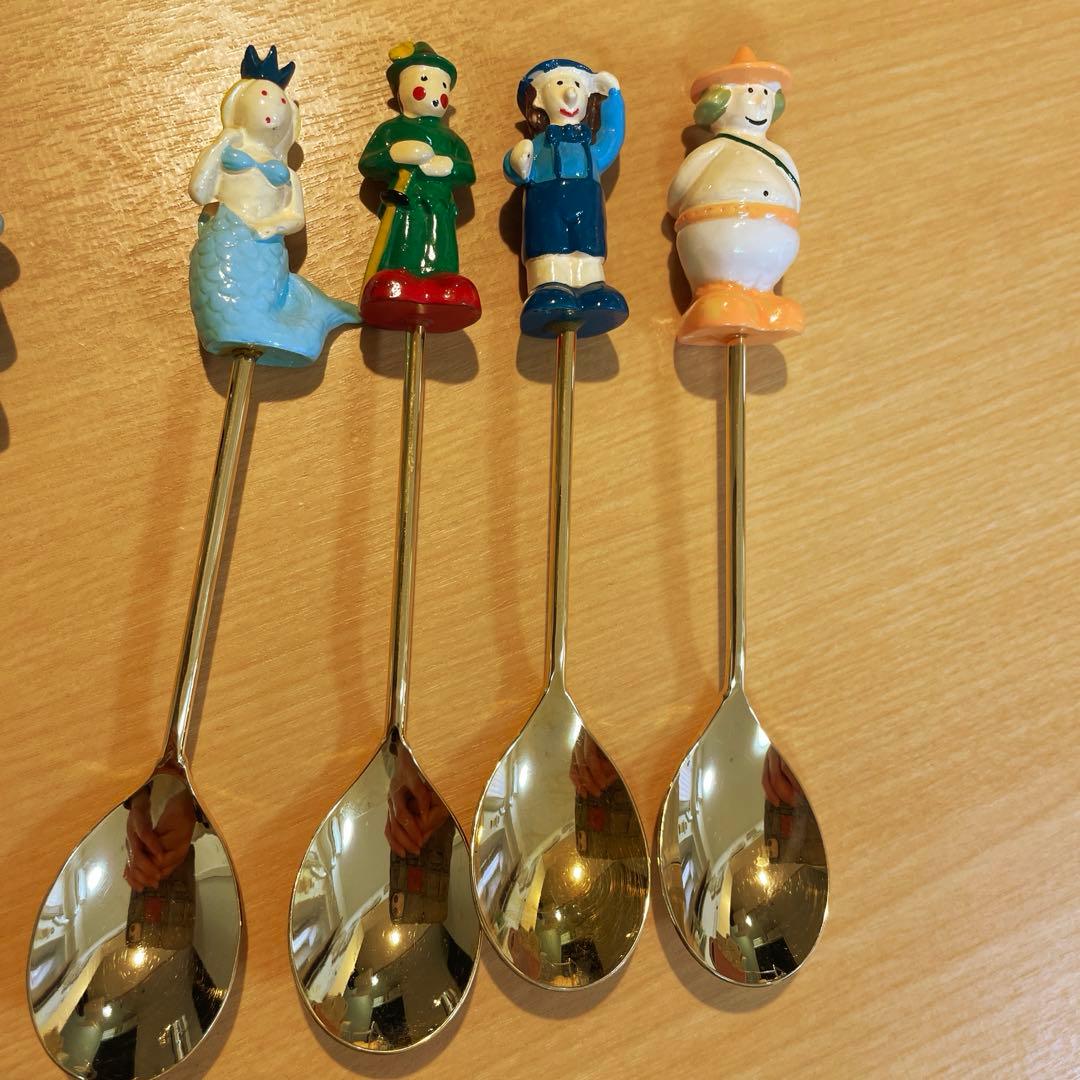 フェリシモ 絵本童話 ティースプーン&フォーク 10本セット - メルカリ