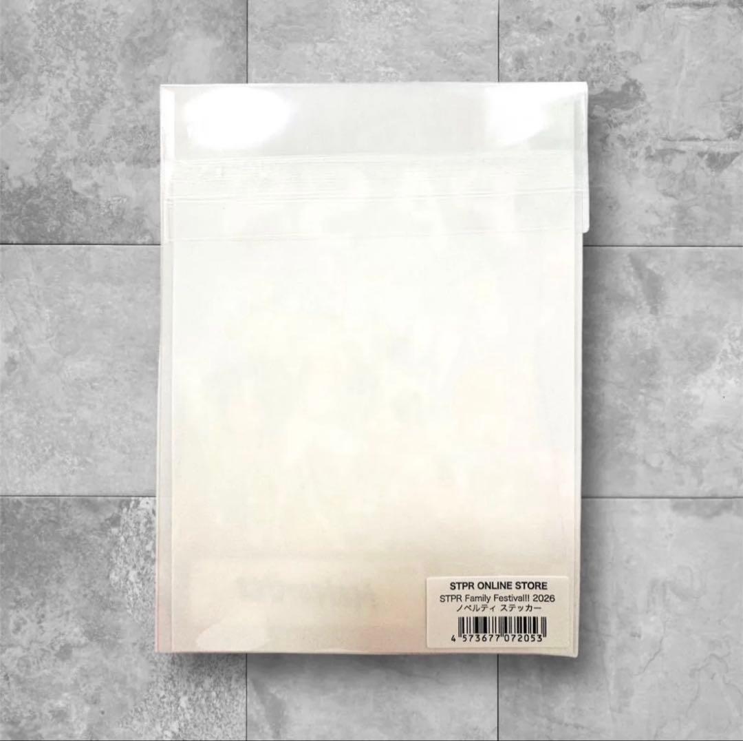 めておら ノベルティ ステッカー すとふぇす2026 STPR 特典 - メルカリ