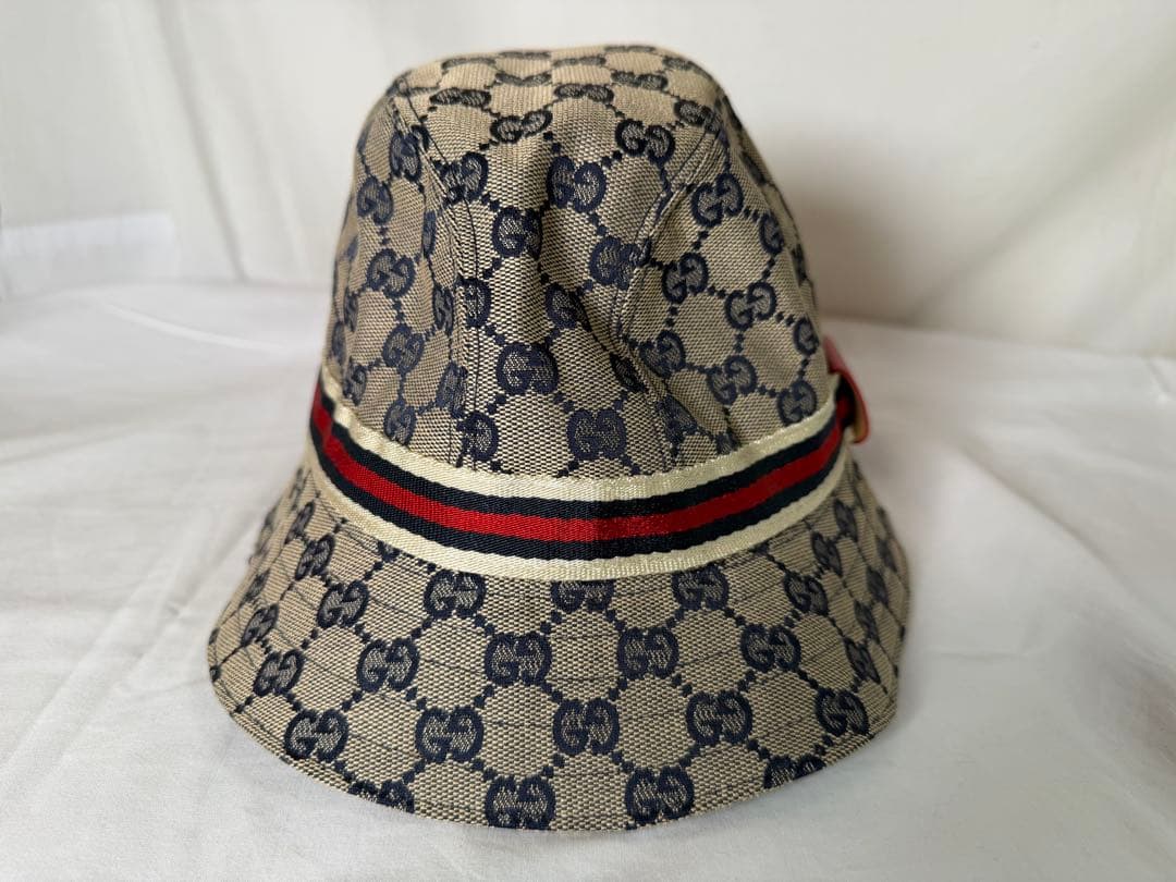 NR/11.29/19 ▶︎GUCCI バケットハット　帽子　GGロゴ