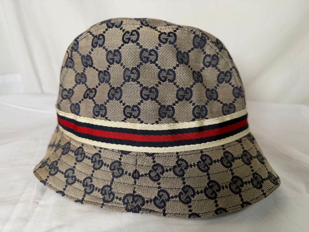 NR/11.29/19 ▶︎GUCCI バケットハット　帽子　GGロゴ