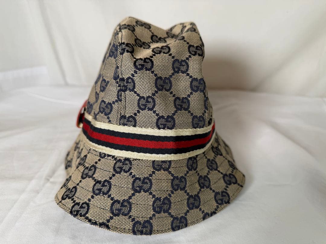 NR/11.29/19 ▶︎GUCCI バケットハット　帽子　GGロゴ
