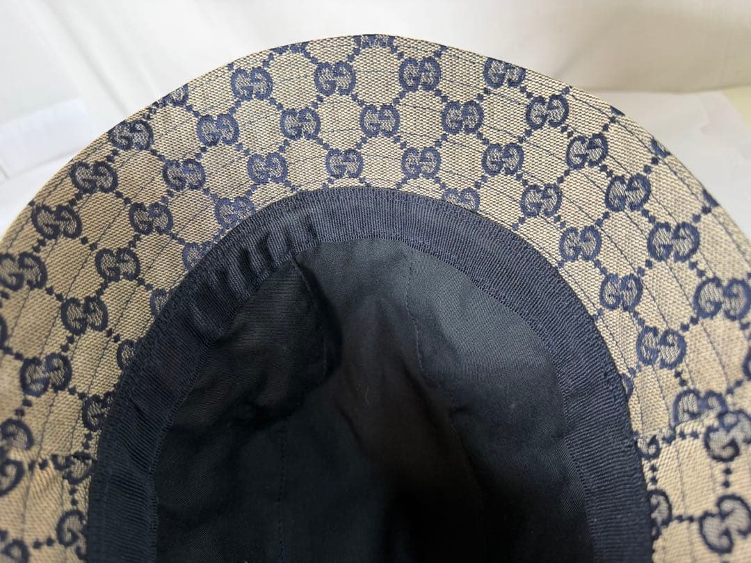 NR/11.29/19 ▶︎GUCCI バケットハット　帽子　GGロゴ