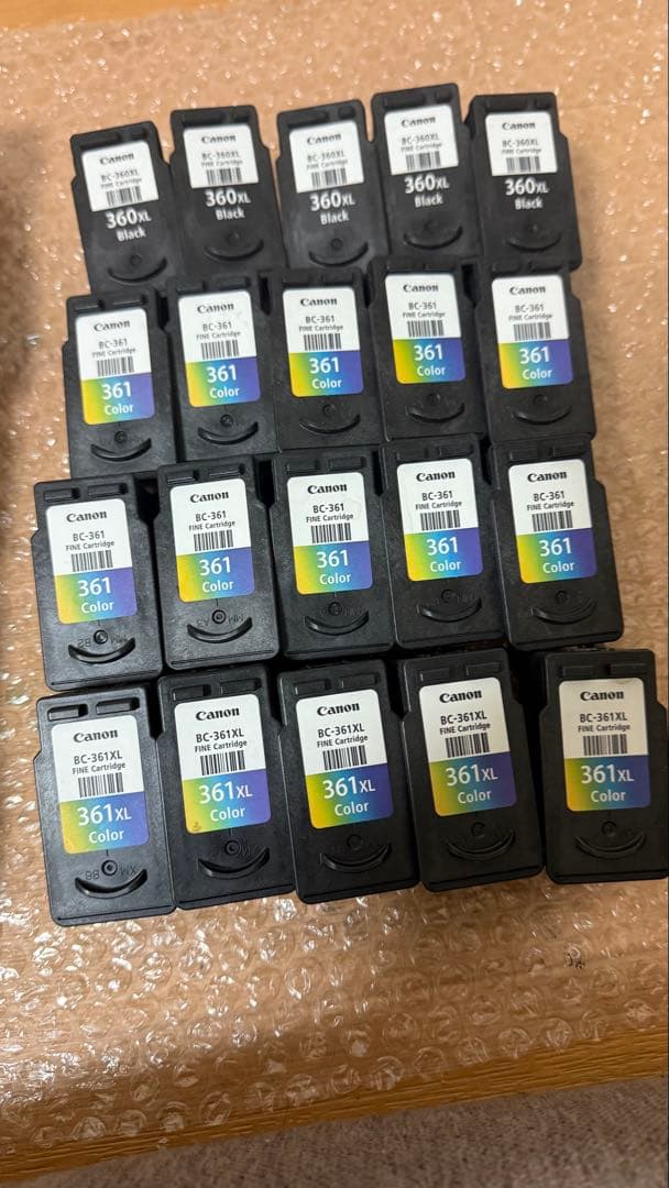 Canon 純正使用済インクカートリッジ70個-7の通販はau PAY マーケット