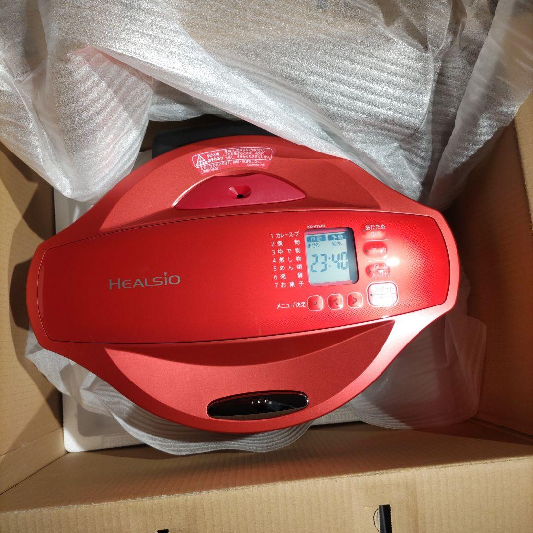 SHARP ヘルシオ ホットクック KN-HT24B-R 2.4L 赤