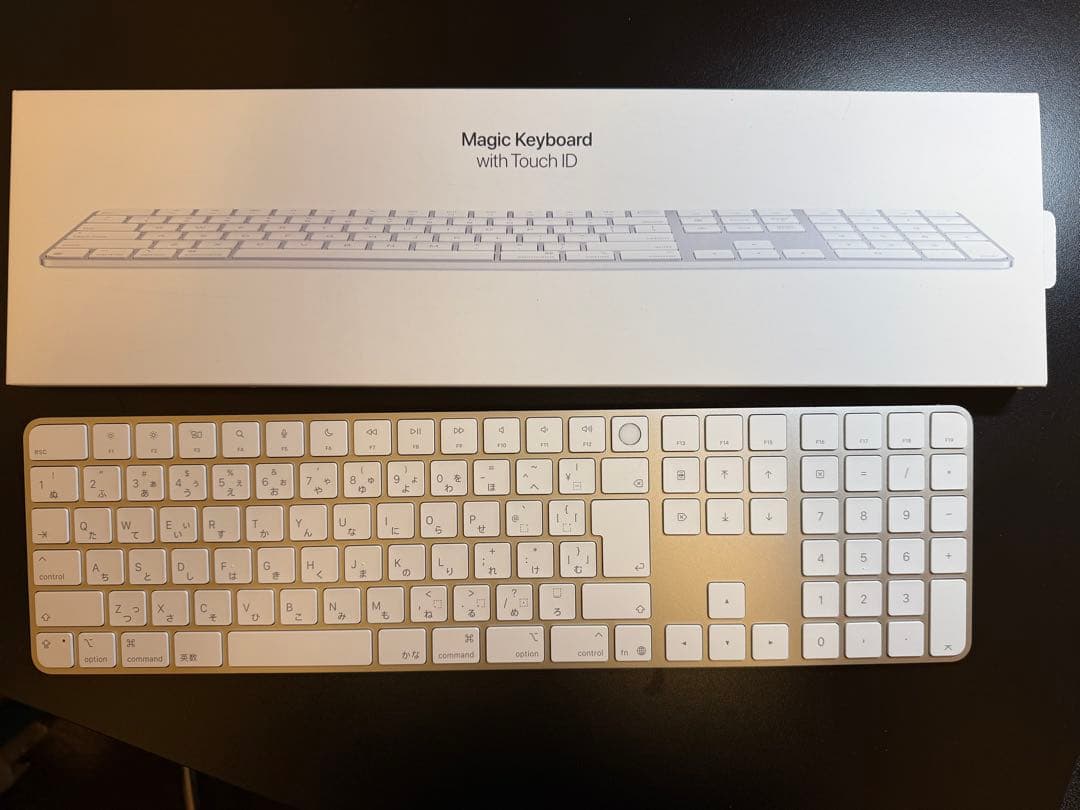 キーボード Magic Keyboard with Touch ID Appleシリコン搭載Macモデル用Touch ID搭載Magic Keyboard - 英語（US