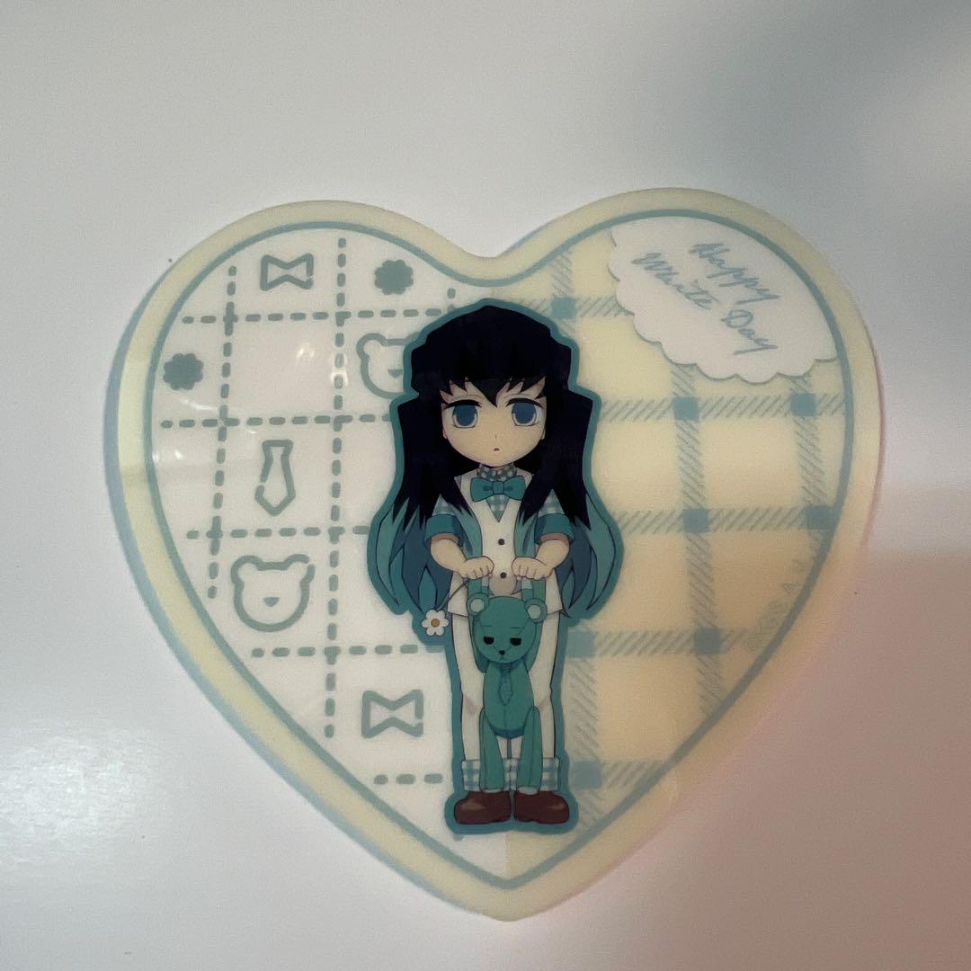 鬼滅の刃 ホワイトデー2023 ランダムハート型アクリルコースター 時透