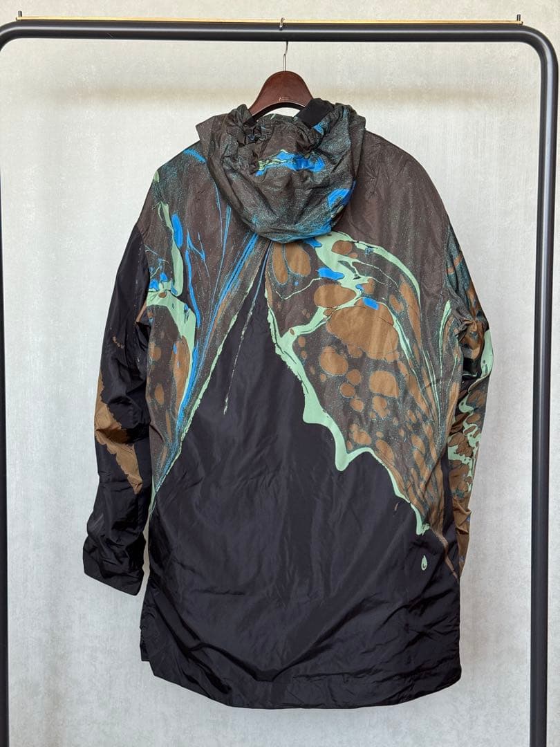 Dries Van Noten 18aw マーブル柄アノラック