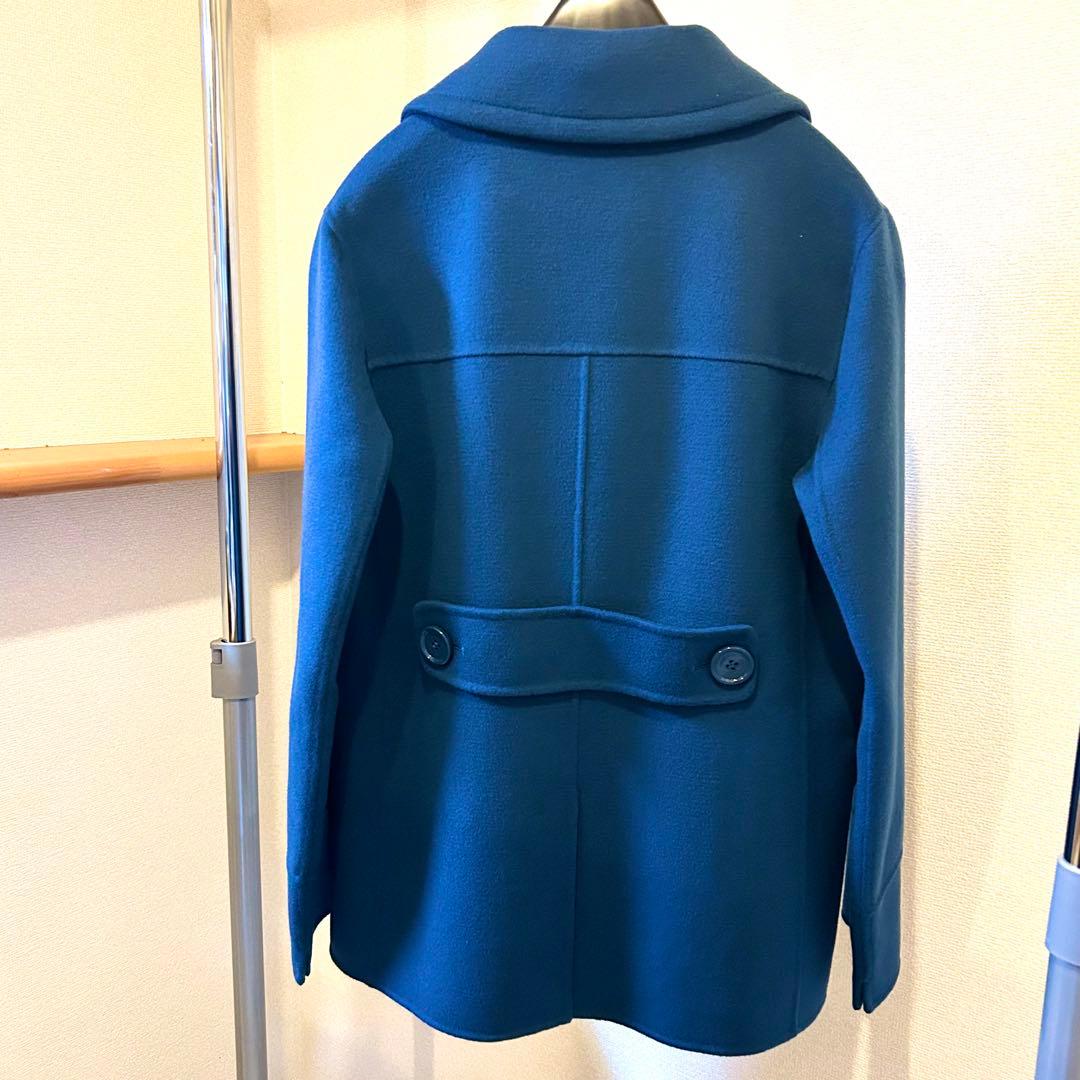 ✨新品タグ付✨S Max Mara クチートアマーノ ショートコート ブルー40