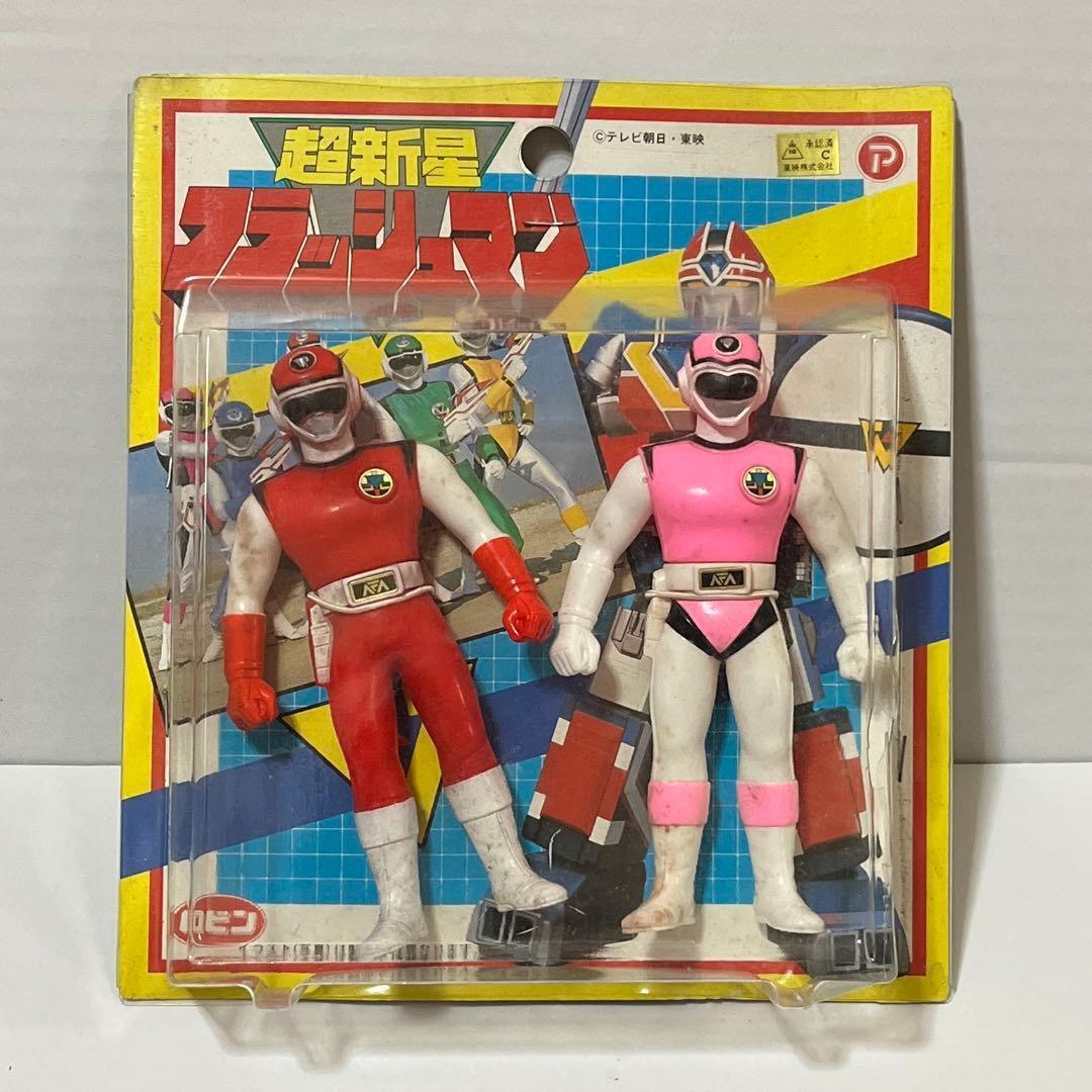 ☆フラッシュマン ソフビ 未開封 レア☆の通販はau PAY マーケット