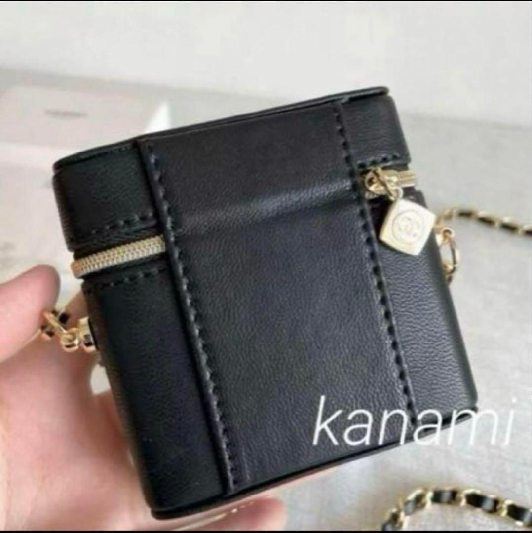 シャネル ノベルティ リップケースポーチ チェーン箱付き/新品未使用品