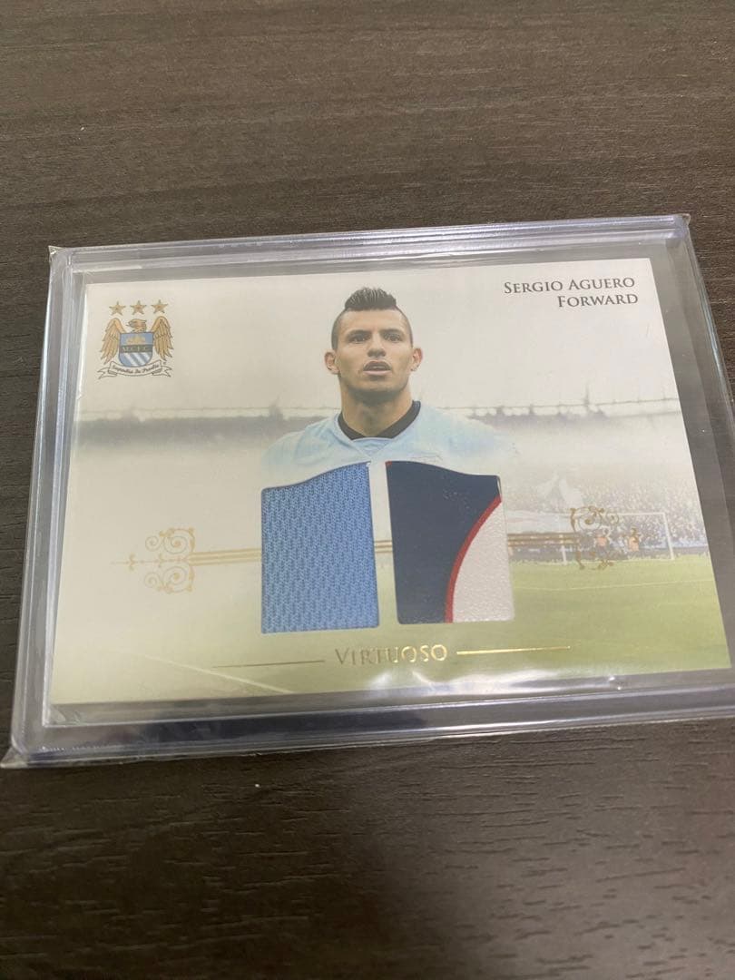 FUTERA アグエロ　パッチカード　14シリ Yahoo!オークション -「futera unique」(スポーツ) (トレーディング