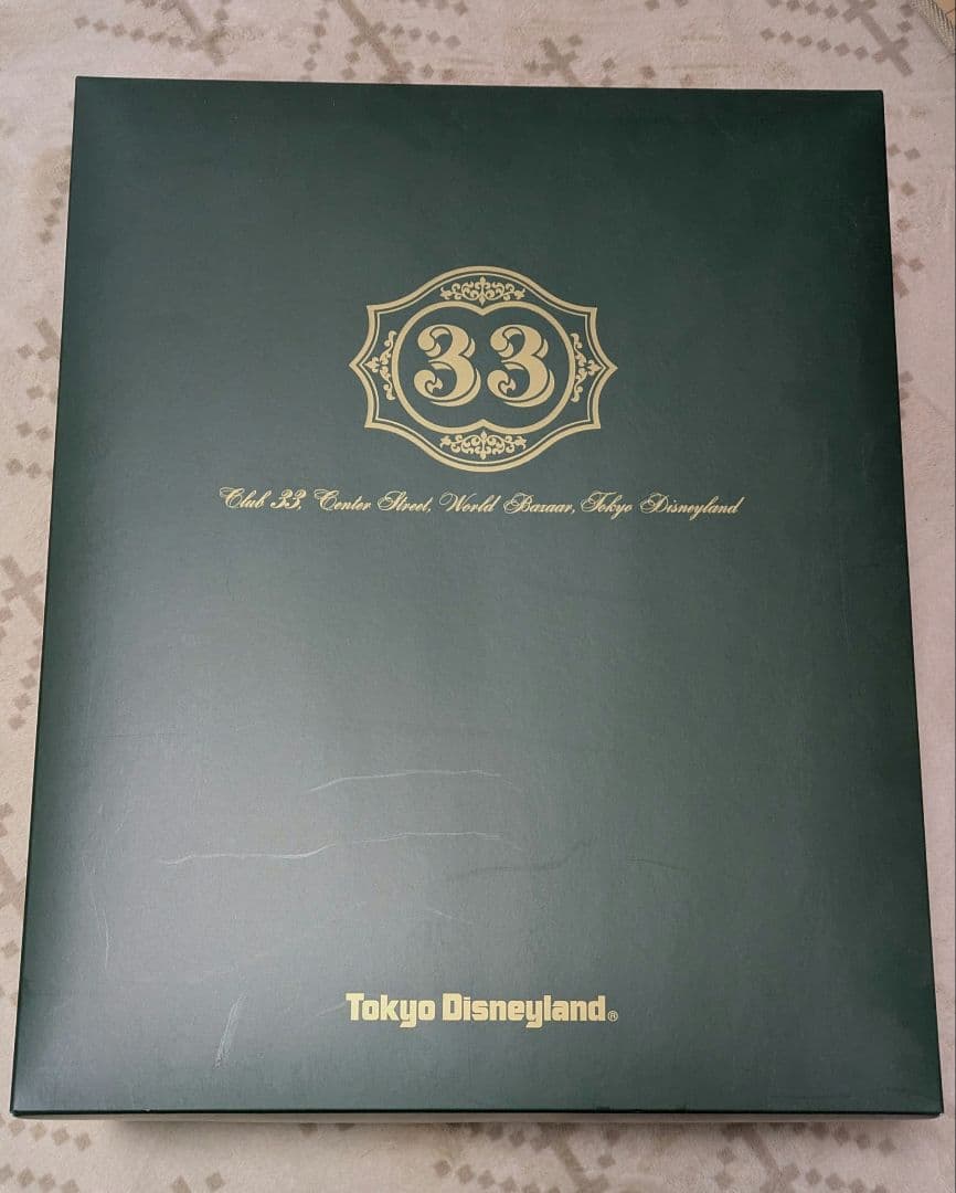 ミッキー ミニー ぬいぐるみ クラブ33 TDL Club33 限定 ディズニー